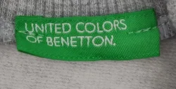 United Colors of Benetton Kinderpullover grau Gr. 104 - Bild 3