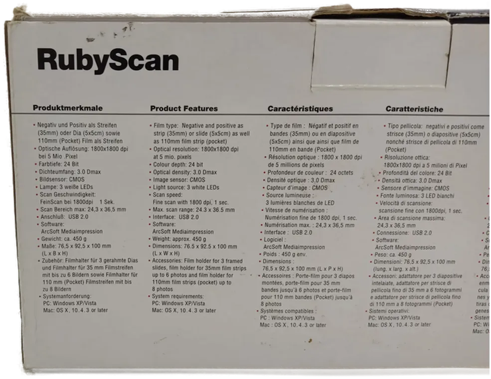 Reflecta RubyScan Film-/Diascanner für Mac und Windows – Bild 6