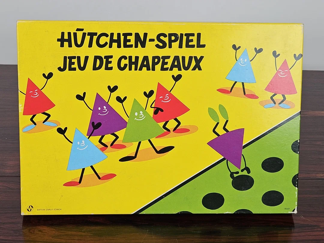 HÜTCHEN-SPIEL - Vintage Gesellschaftsspiel - Carlit - Bild 1