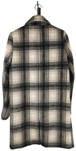 Viva Couture Damen Mantel Schwarz/Beige Größe S - Neuwertig - Bild 2