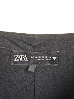 ZARA Damen Minikleid, schwarz - Gr. XS / 34 - Bild 4