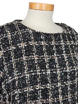 COLLOSEUM Damen Midikleid, schwarz - Gr. L  - Bild 4