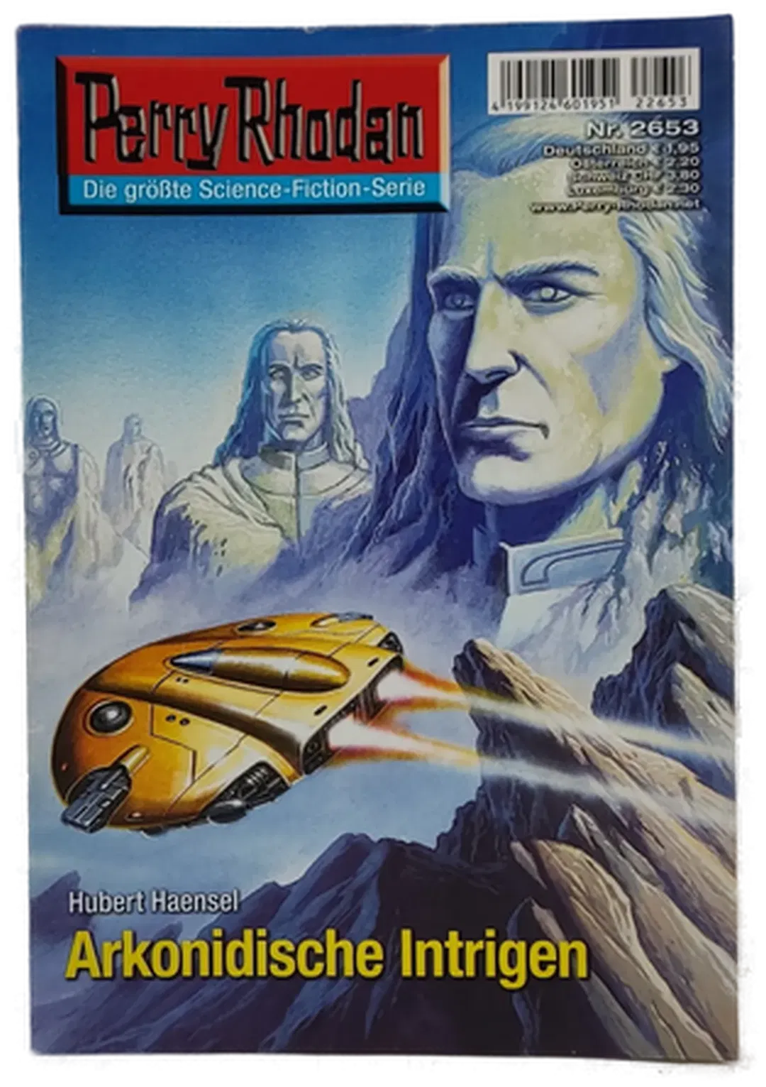 Romanheft Perry Rhodan Arkonidische Intrigen Erstauflage Nr.2653 - Bild 2