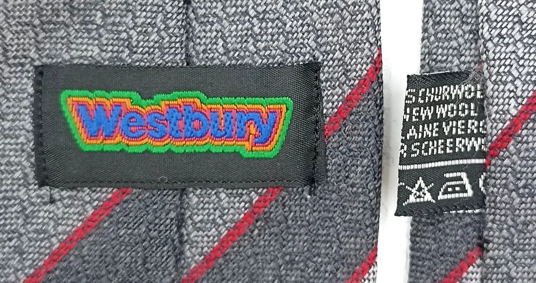 Westbury Herren Seidenkrawatte gemustert – Bild 3