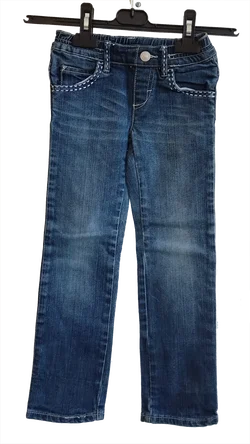 UNITED COLORS OF BENETTON Mädchen Jeans, blau - Größe XXS (100cm) – Vorschau 1