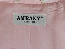 AMRANY Fashion Damen Seidenblazer, rose - Gr. S - Bild 7