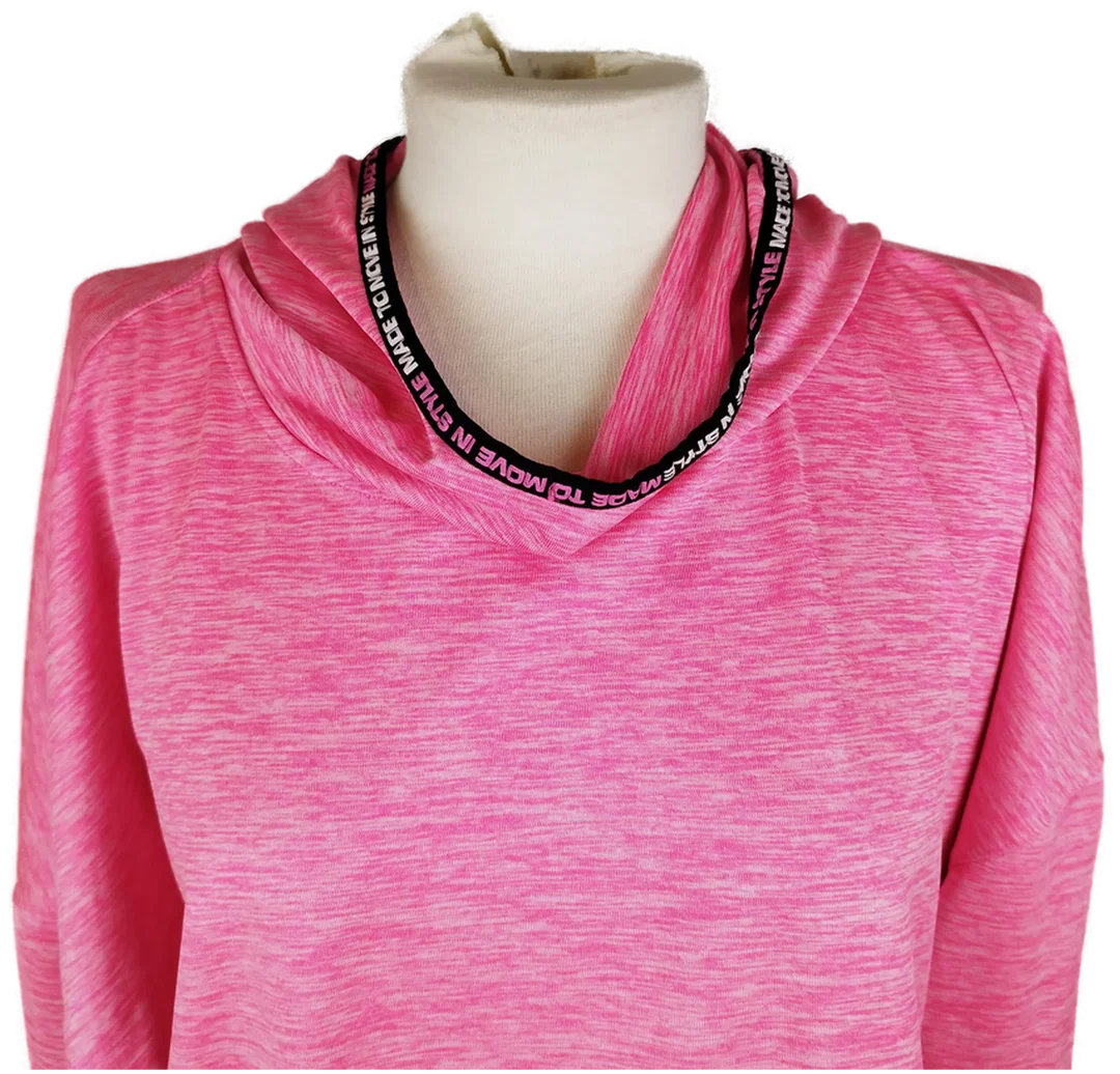 Pinker Ergeenomix Hoodie - Gr. 170-176 / 14+ Jährige – Bild 2
