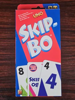 SKIP-BO - Gesellschaftsspiel - MATTEL  - Bild 1