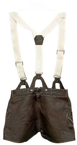Alpin de Luxe Damenlederhose aus echtem Leder Gr. XS - Bild 2
