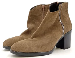 Benvenuti Wildlederstiefel Damen braun Gr. 39 - Bild 1