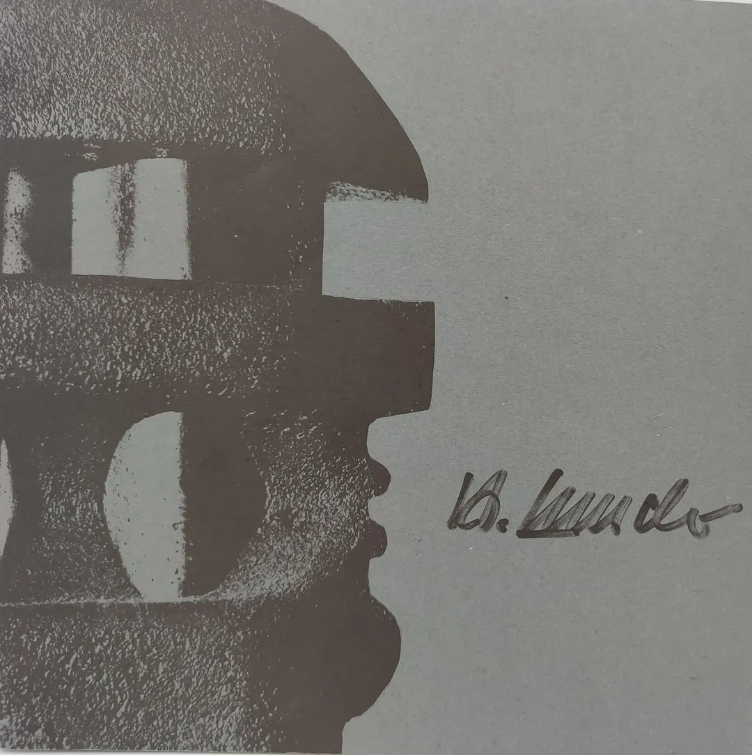 Helmut Lander. Köpfe und Figuren. Plastik und Zeichnung - Kunstverein Darmstadt (29. Januar bis 10. März 1985) - Bild 2