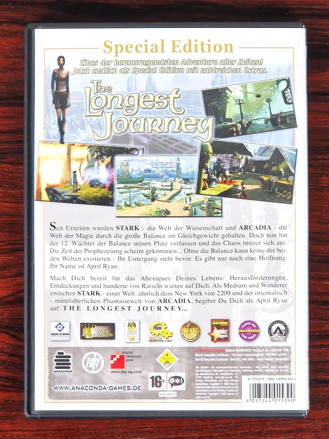 The Longest Journey - Special Edition - PC-Spiel - DVD-ROM – Bild 2