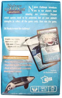 Nature Challenge - Sea creature surf - Kartenspiel - bioviva - Bild 3