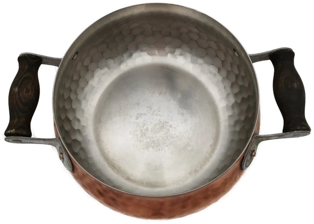 Fondue Set aus Kupfer - vintage  – Bild 3