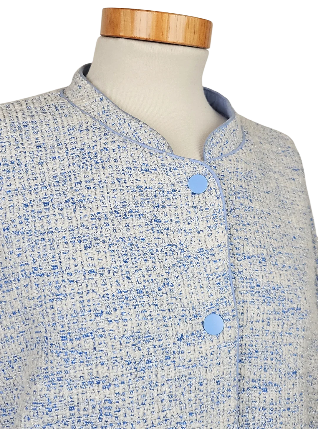 yesta Damen Jacke, blau/weiß - Gr. XXL  – Bild 5