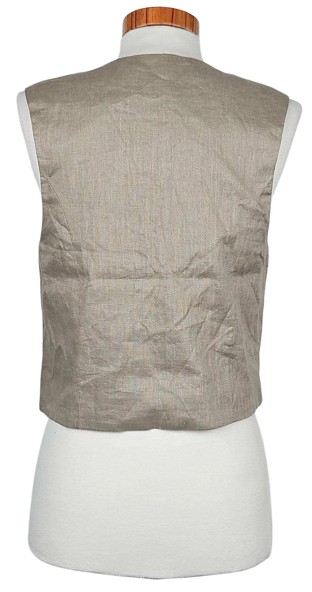 ZARA Damen Weste, beige - Gr. XS  – Bild 3
