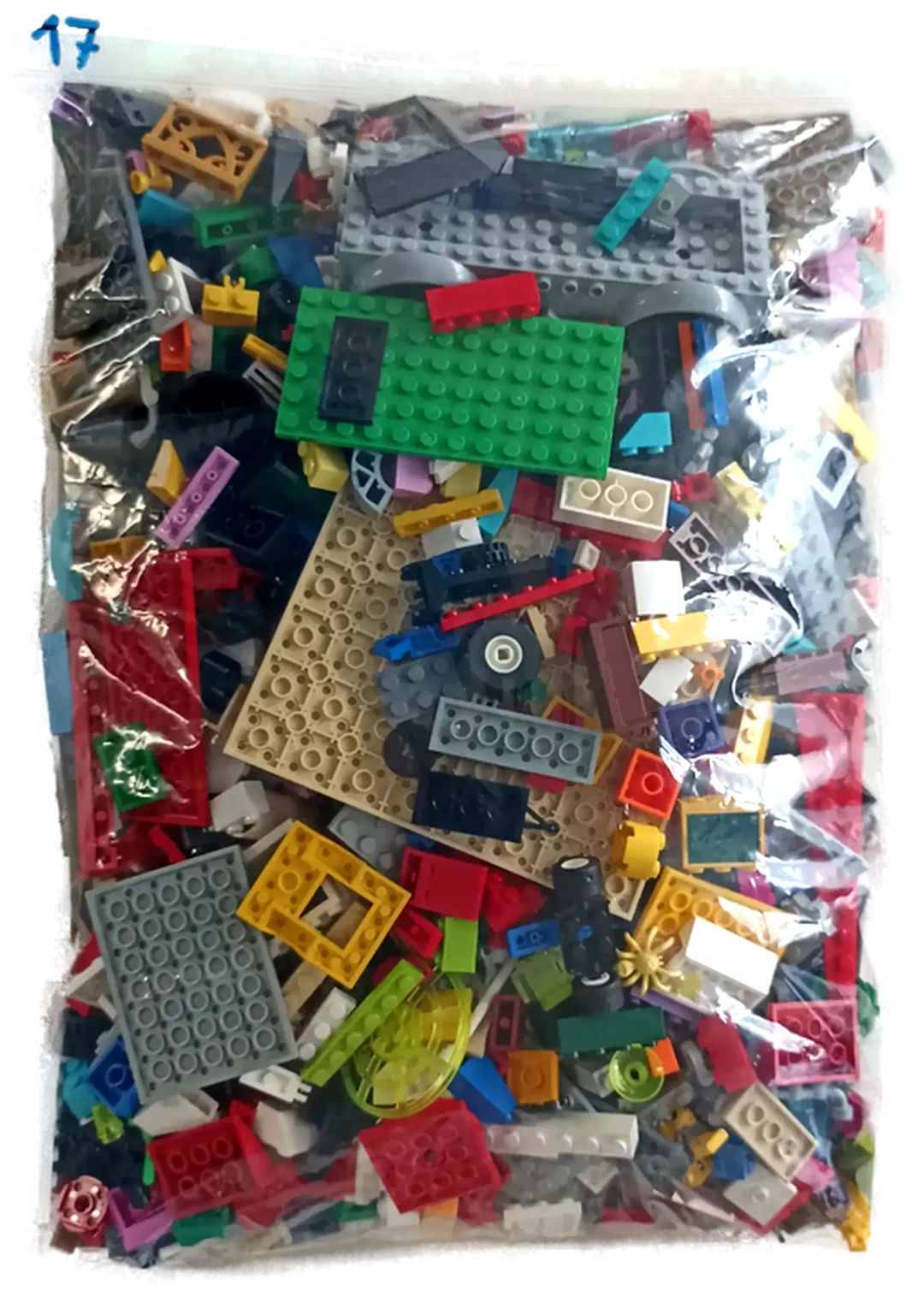  1,5 Kilo LEGO Steine gemischt Nr. 17 - Bild 1