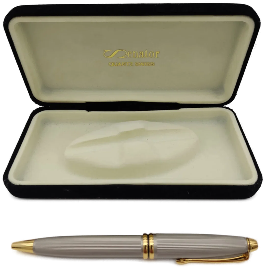 Kugelschreiber Senator Quartz Swiss mit Geschenkbox | Design-Rarität – Bild 5