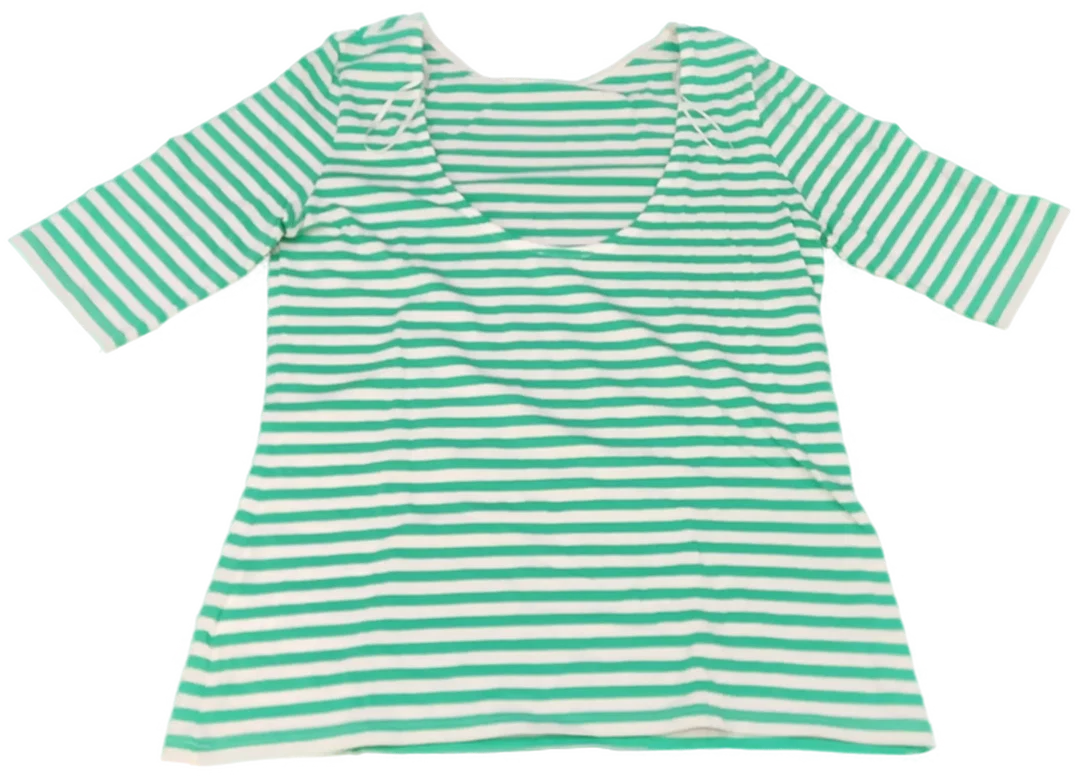 United Colors of Benetton Kindershirt türkis/weiß Gr. M – Bild 2