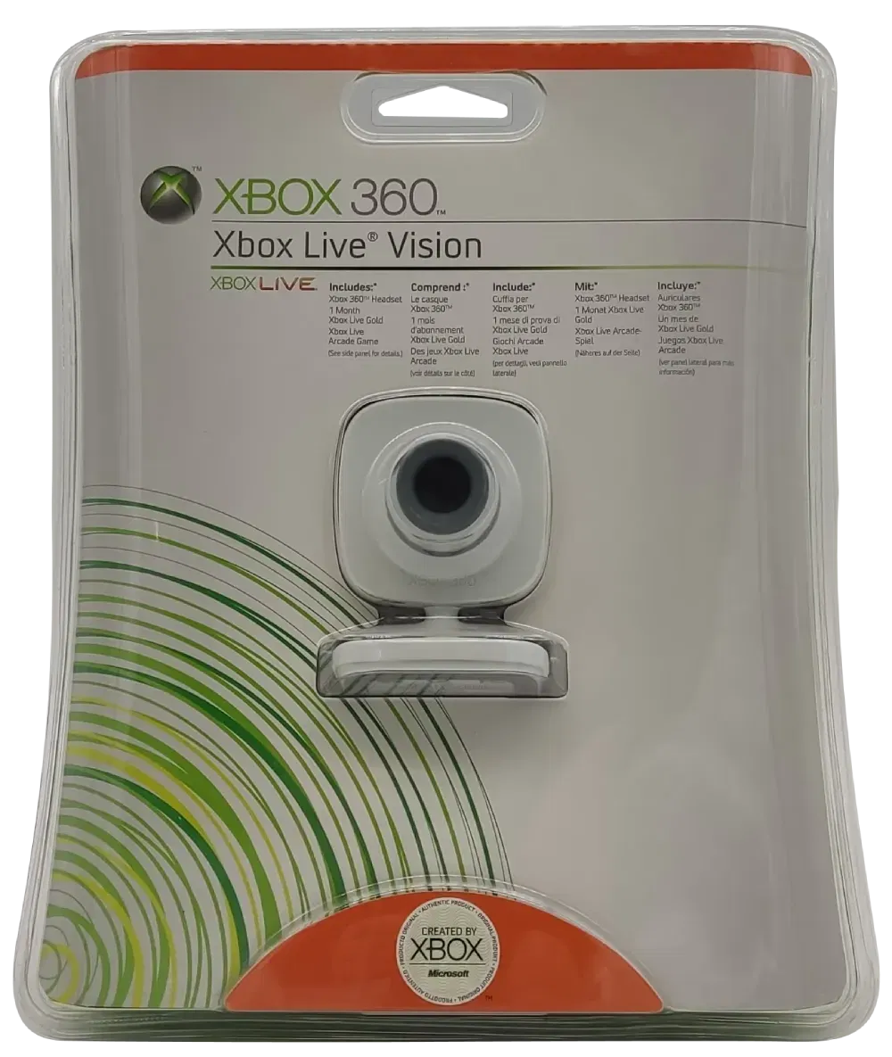 MICROSOFT XBOX 360 Live Vision Kamera mit Headset - Bild 1