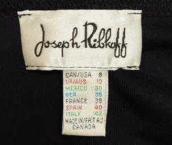 Joseph Ribkoff Damen Midikleid schwarz Gr. S - Bild 4