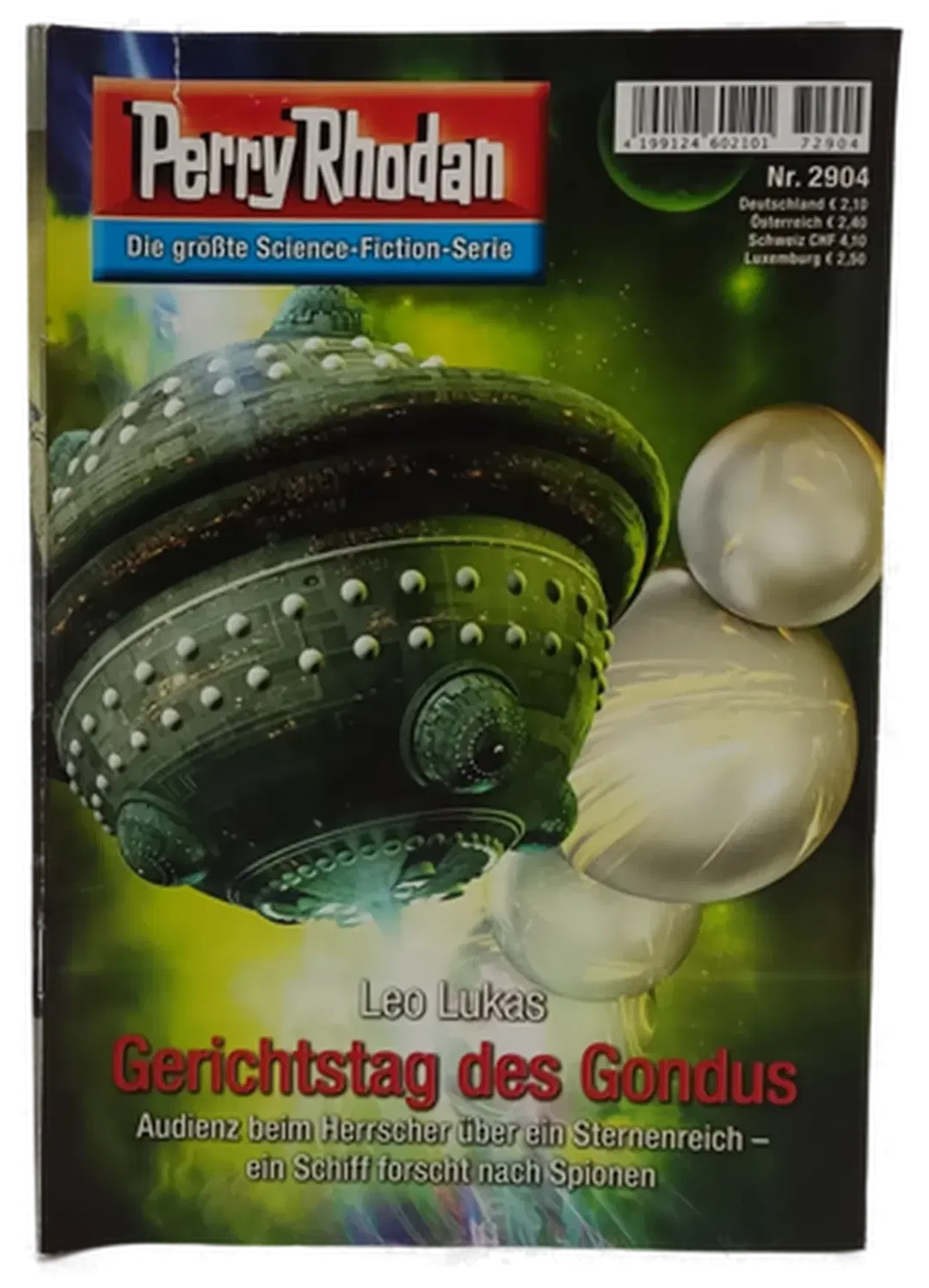  Romanheft Perry Rhodan Gerichtstag des Gondus Erstauflage Nr.2904 - Bild 2