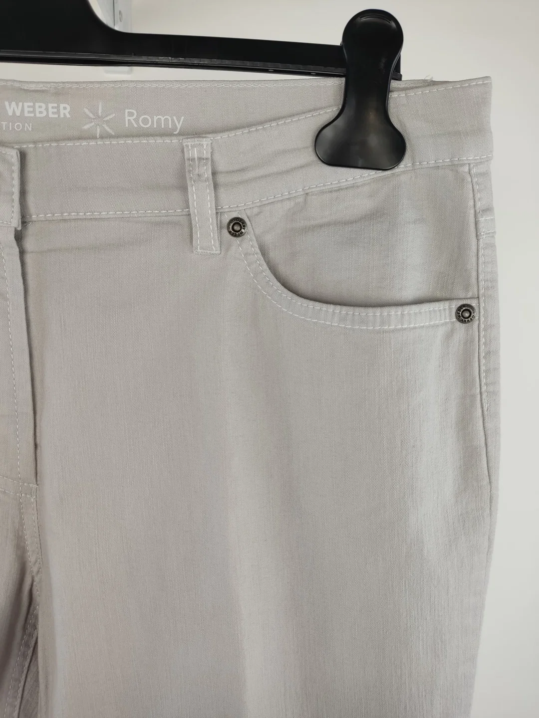 Gerry Weber Damenjeans hellgrau - 42 / XL – Bild 3