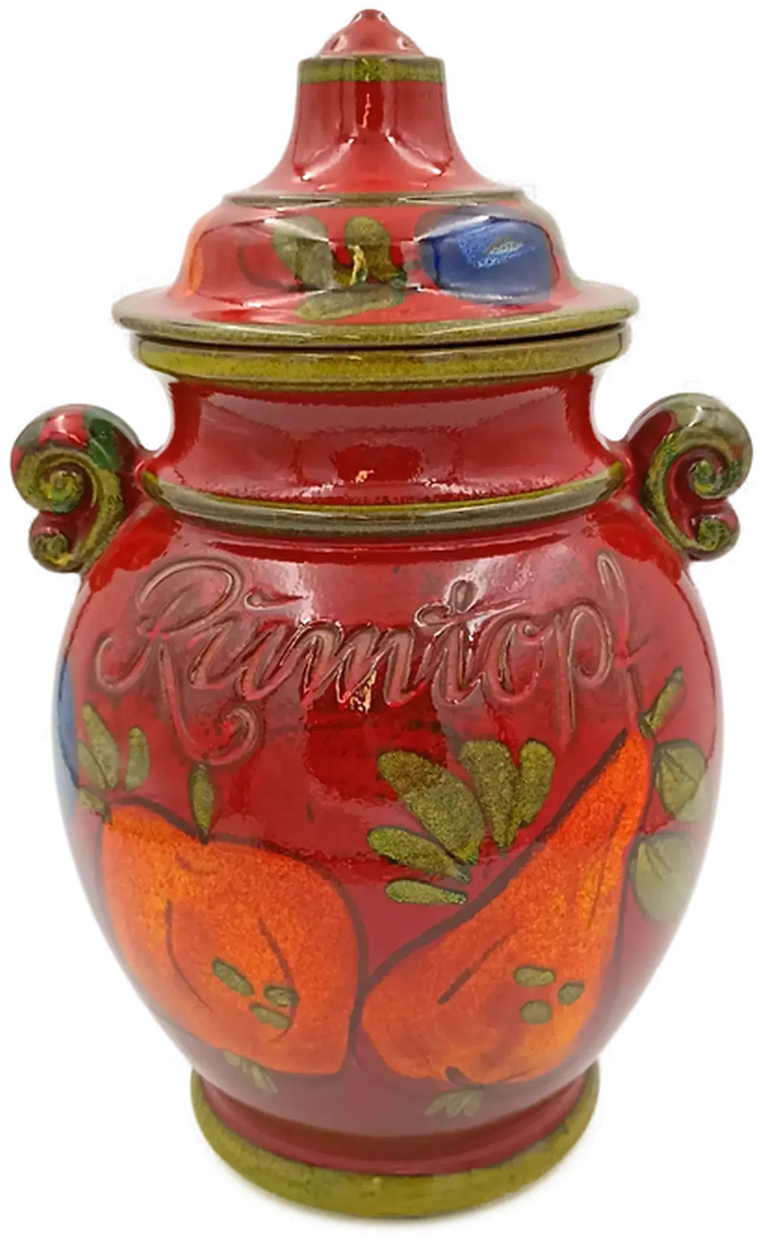 Scheurich Keramik Rumtopf mit Deckel Model 826-36 W. Germany - Bild 1