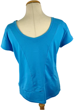 Adidas Damen T-Shirt Polyester Größe 44 | Trainingsfavorit - Bild 3