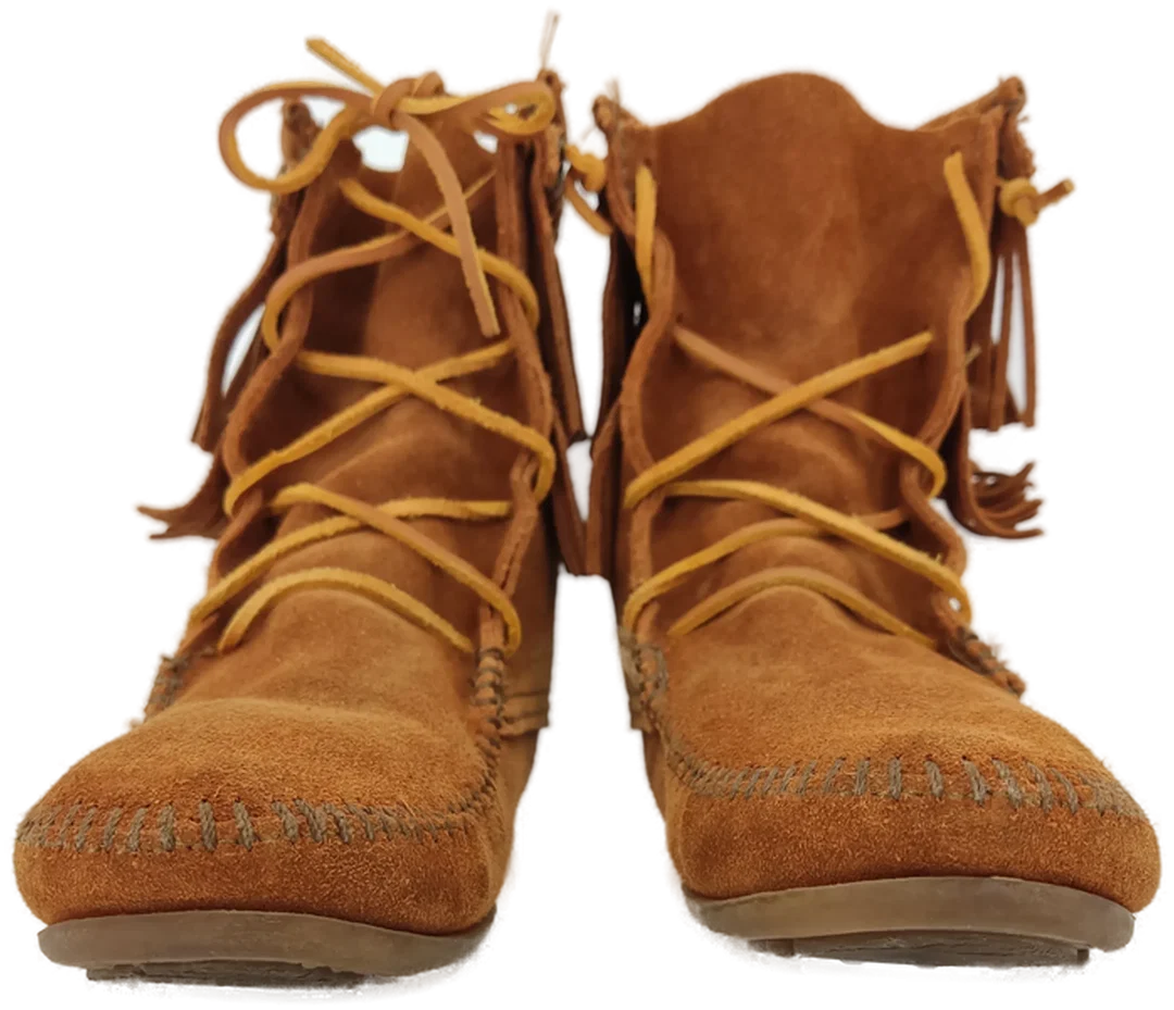 Minnetonka Damen Stiefeletten, braun - Gr. EU 36 – Bild 4