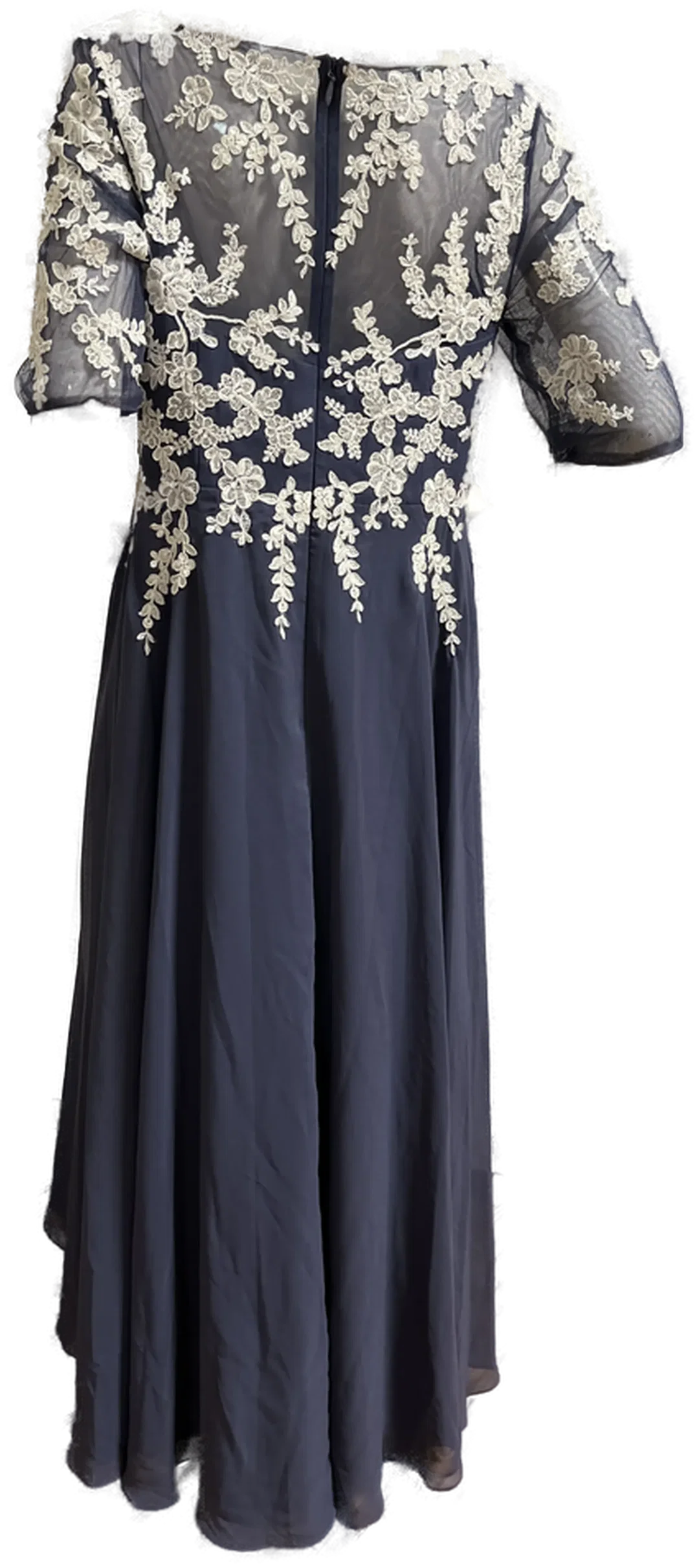 JJsHOUSE Abendkleid Hochzeit Damen mit Seitenschlitz (Größe siehe Bilder) – Bild 2