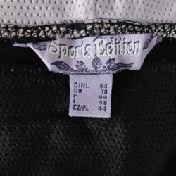 Sports Edition Damen Sporthose kurz schwarz - lila - Gr. EUR 44 - Bild 3