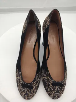 Giorgio Armani Damen Bestickte Ballerinas in Größe 36,5 - Bild 2