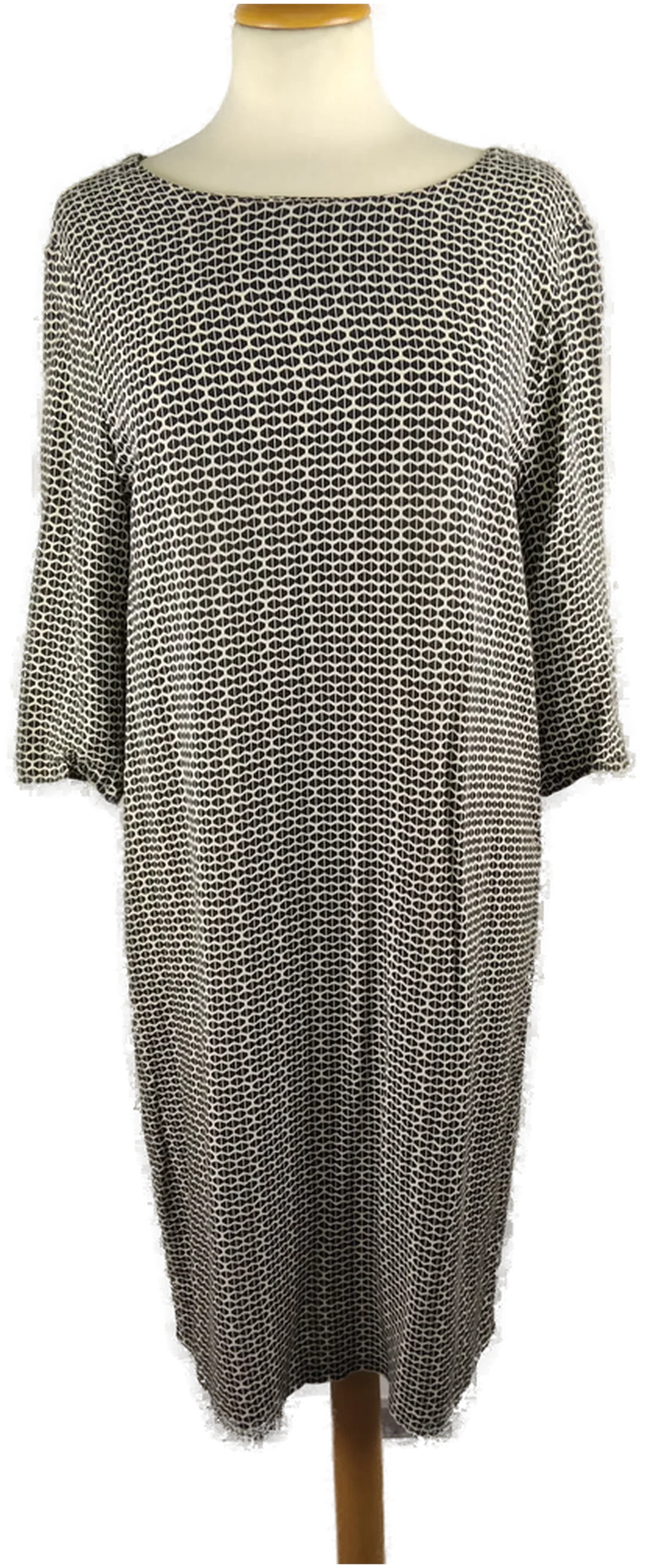 Midikleid Sonstige Viskose Animal Print (Gr. 42) | Business-Chic - Bild 1