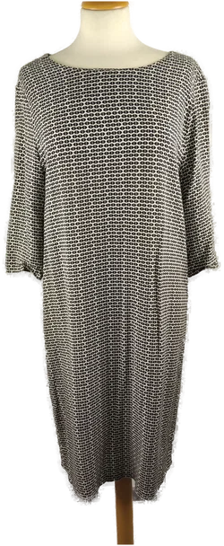 Midikleid Sonstige Viskose Animal Print (Gr. 42) | Business-Chic - Bild 1