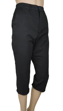 Asos Mädchen 3/4-Hose, schwarz - Gr. EU 32 - Bild 2