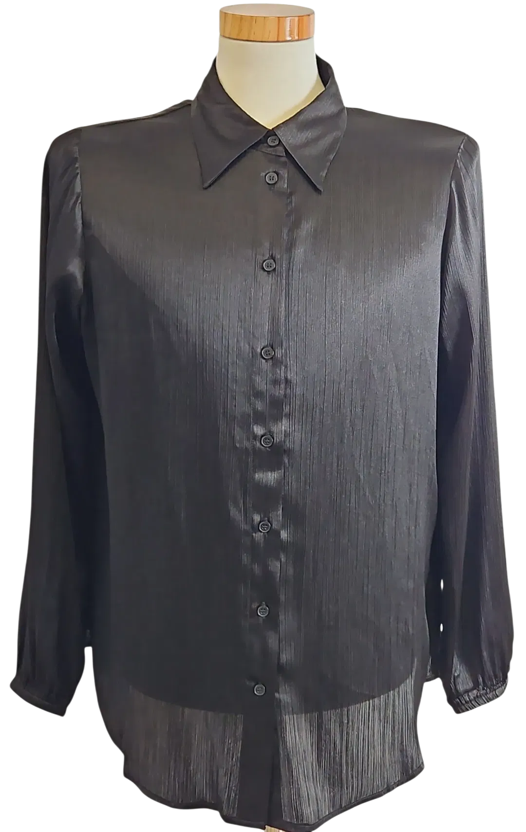 yesta Damen Bluse, schwarz - Gr. XXL  - Bild 1