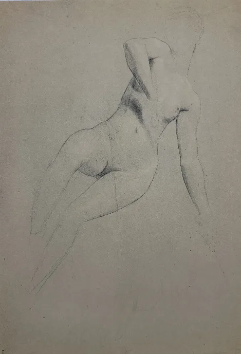 Gustav Klimt Zeichnungen 1 Sammelmappe mit Drucken 1980 – Bild 7