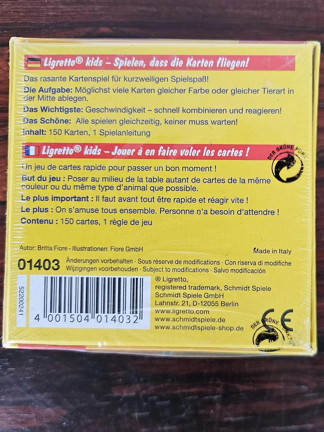 Ligretto kids - Gesellschaftsspiel - Schmidt – Bild 2