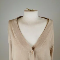 Komfortabler Strick-Cardigan - beige - Bild 4