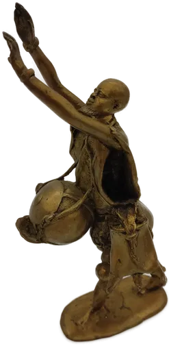 Ethno-Figur aus Messing  - Bild 4