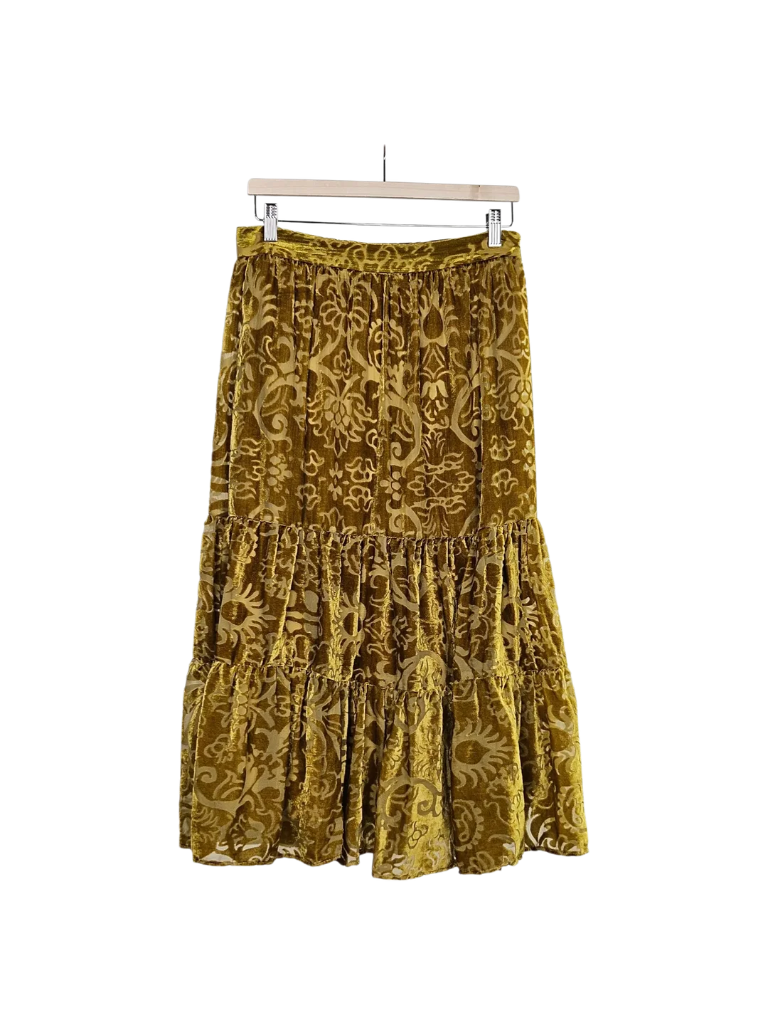 Koton Damen Rock, gold-gelb - Gr. L / 40  - Bild 1