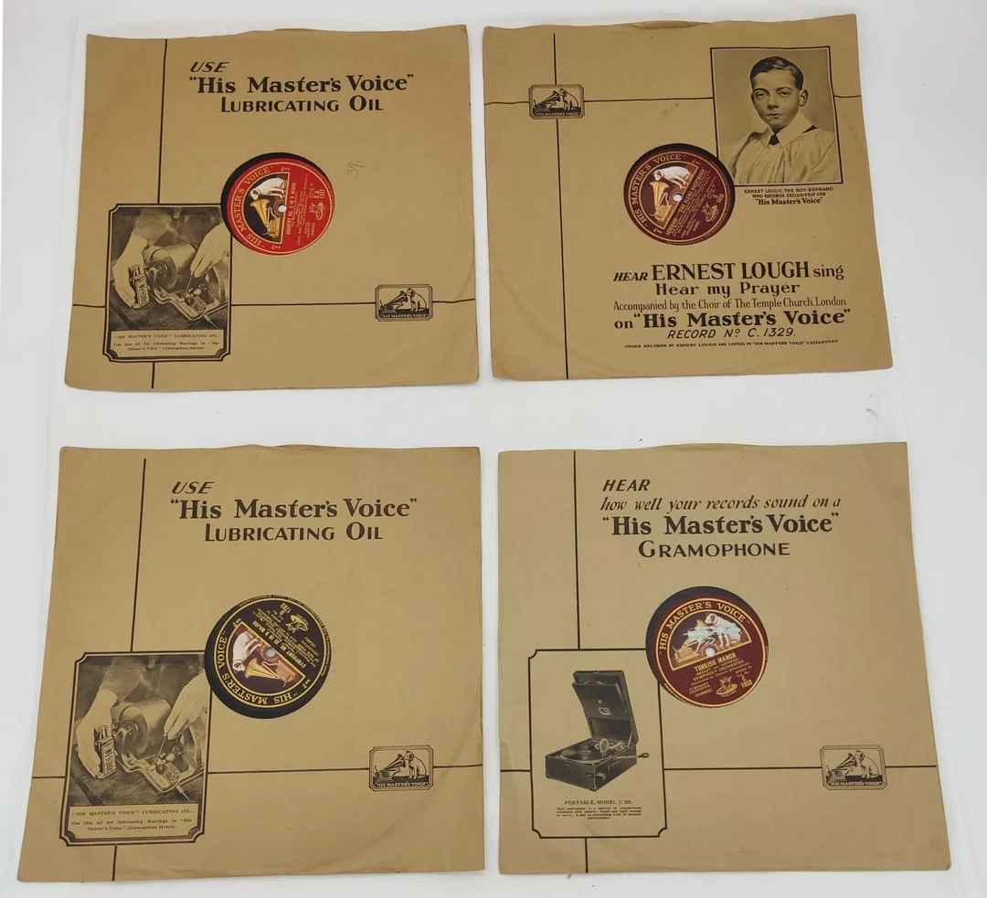 "His Masters  Voice" Records - Schellack Langspielplatten – Bild 5