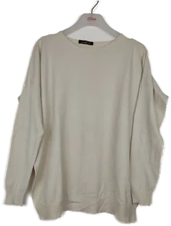 Damen Pullover Sonstige Mischfaser Beige | Zeitloser Klassiker - Bild 1