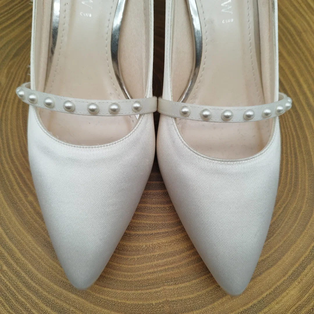 Rainbow Club Kapri Brautschuhe – Ivory Satin – Gr. 37 – neu & ungetragen – Bild 5