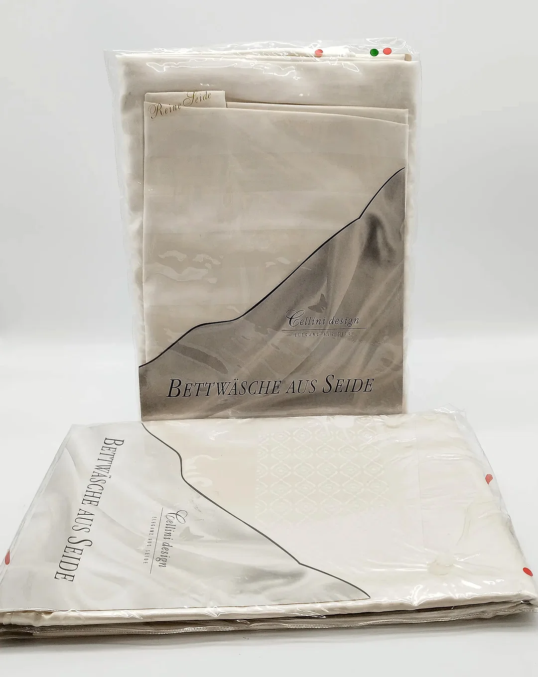 Seidenbettwäsche, Cellini Design, 4 tlg.  – Bild 1