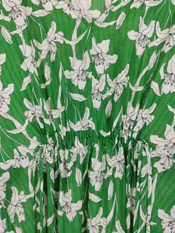 Mango Damen Kleid grün Gr. L - Bild 3