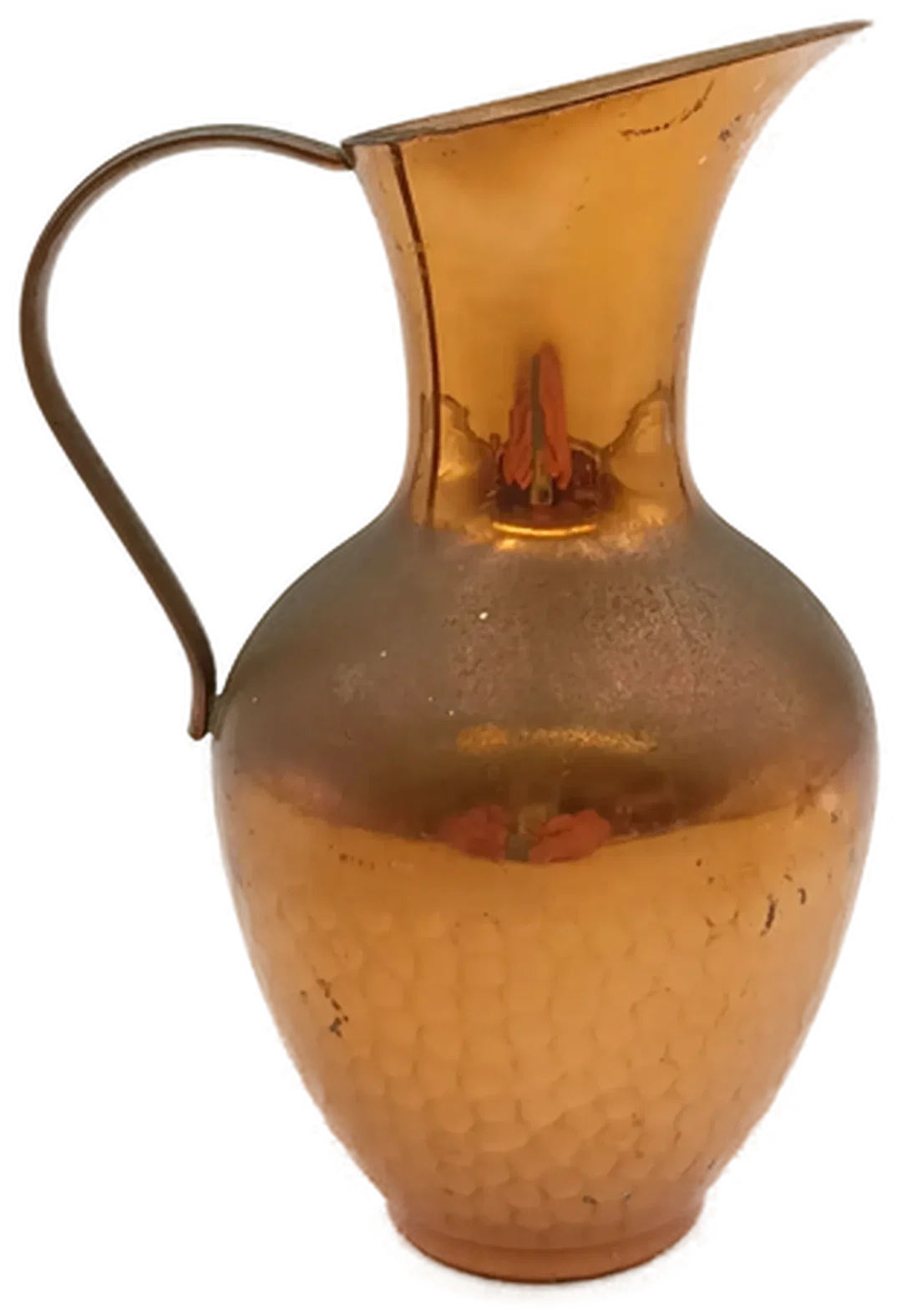 Vintage Kupferkrug handgehämmert – Bild 4