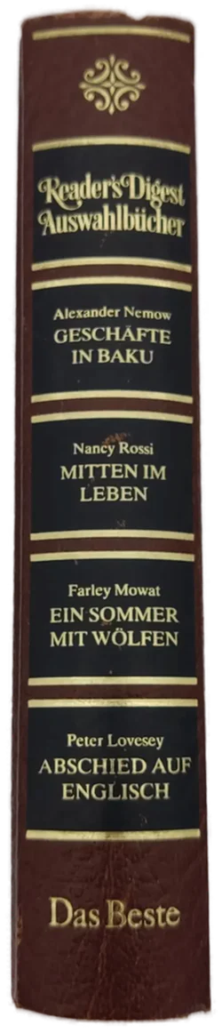 Geschäfte Inbaku / Mitten im Leben / Ein Sommer mit Wölfen / Abschied Auf Englisch – Vorschau 2