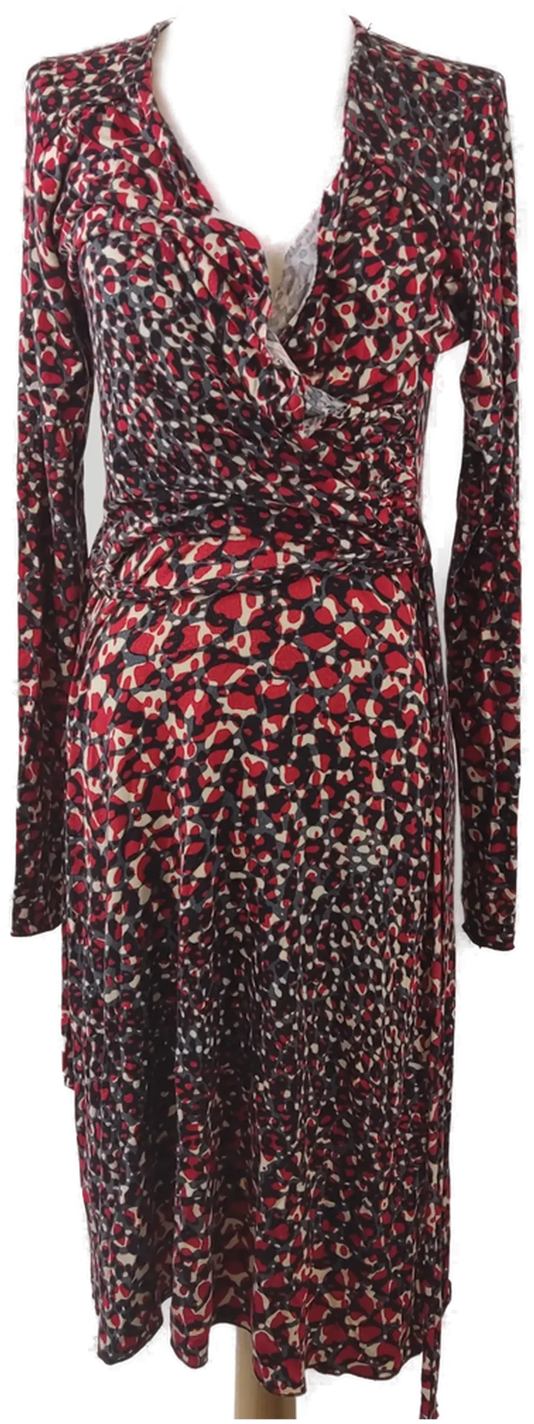 Yessica Damensommerkleid gepunket rot - M - Bild 1